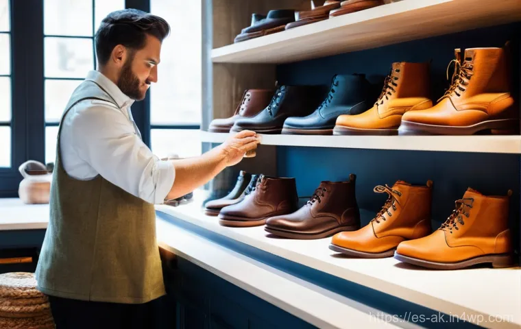 소비 습관 변화의 중요성 - **Prompt:** A discerning adult shopper, dressed in casual yet neat attire, stands in a brightly lit,...