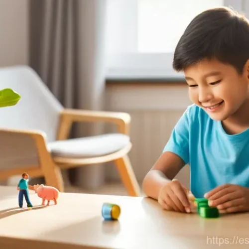 Home 28 부모의 재정 교육이 자녀에게 미치는 영향 - **Prompt:** A heartwarming scene of a diligent young boy, approximately 8 years old, wearing comfort...